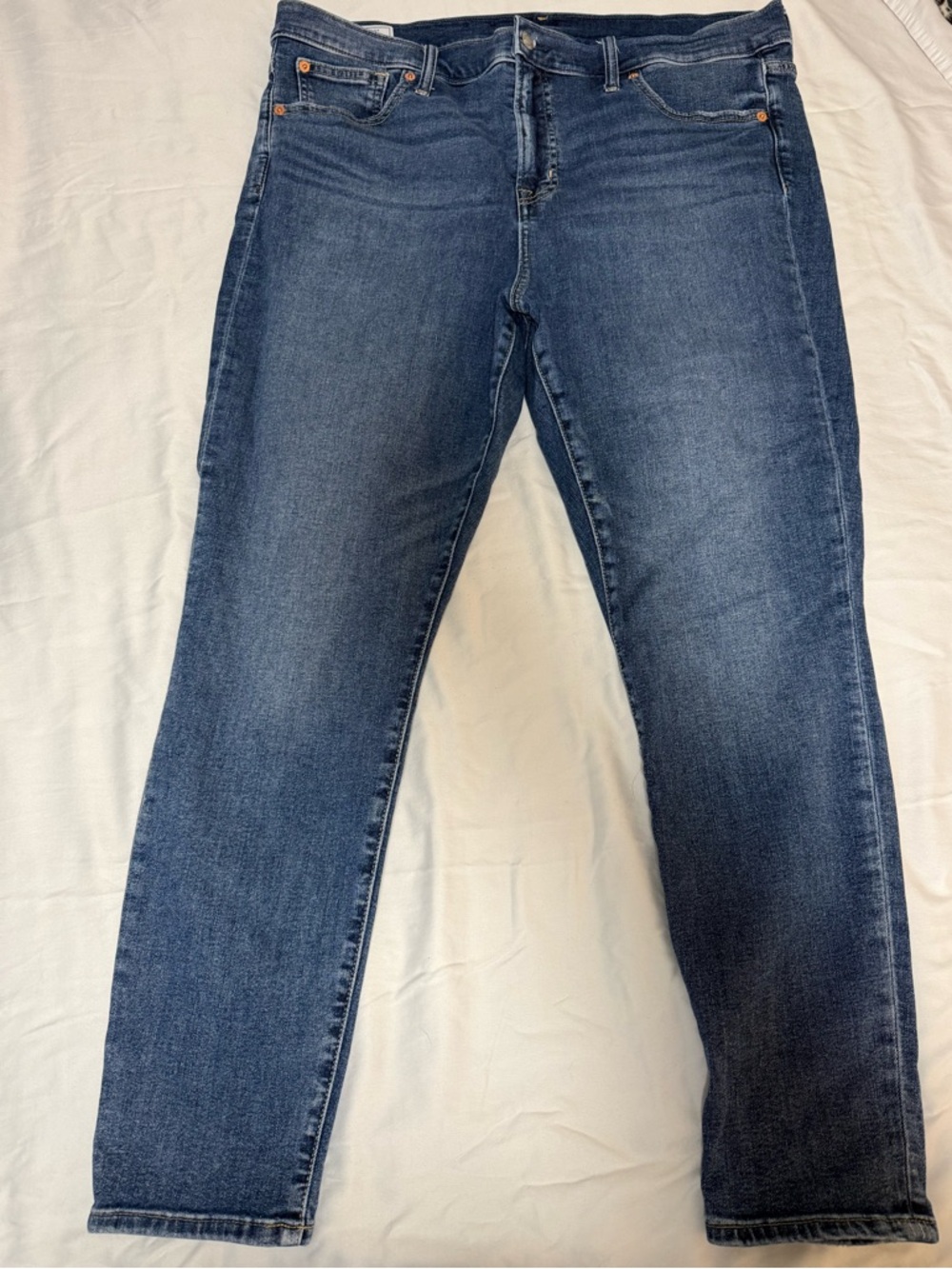 GAP Women's Medium Blue Skinny Jeans